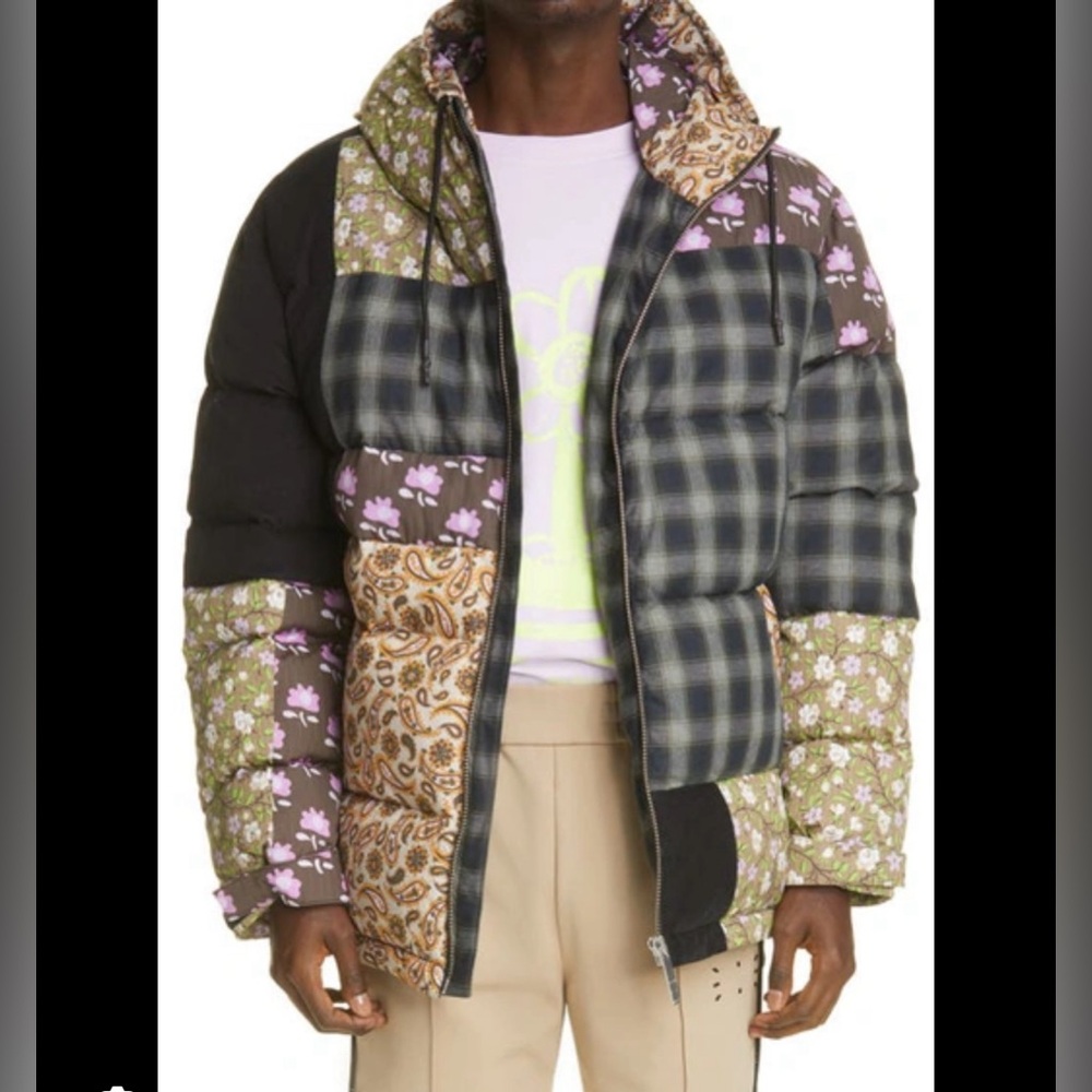 MCQ - Grow Up Quilted Patchwork Padded Cotton Hooded Jacket - Black